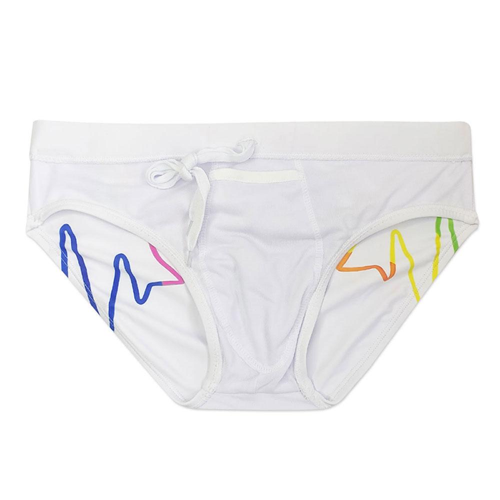 Men's  Fashion Sexy Swim Brief Sexy Brand Swimsuit for Men Surfing Swimwear Beach Shorts