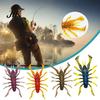 Lifelike Soft Baits 8Pcs 6cm/2.8g Bionic Insect Bait, Slow Sinking Floating Artificial Lure, Freshwater Fishing Lures Swim Bait for Saltwater