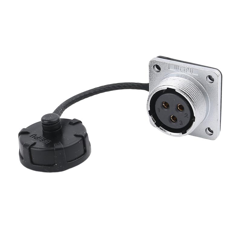 WEIPU WS20 TQ+Z 2 3 4 5 6 7 8 9 12 15Pin Industrial Waterproof Connector AC DC Power Soldering Terminal Wire Electric Connectors