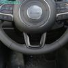 Steering Wheel Strip Panel Cover Trim 1* For Jeep Compass 2017- Bright Black