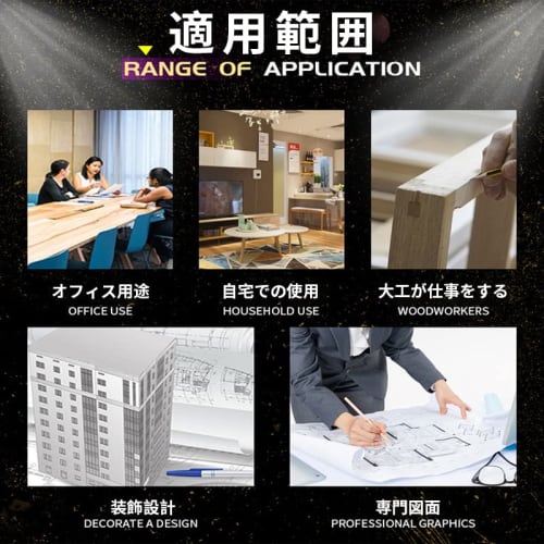 REYLNXR Triangle Ruler, Right Angle Ruler for Woodworking, Double-Sided Graduations, Aluminum Alloy Material, Measuring Instrument (17cm Triangle Rule