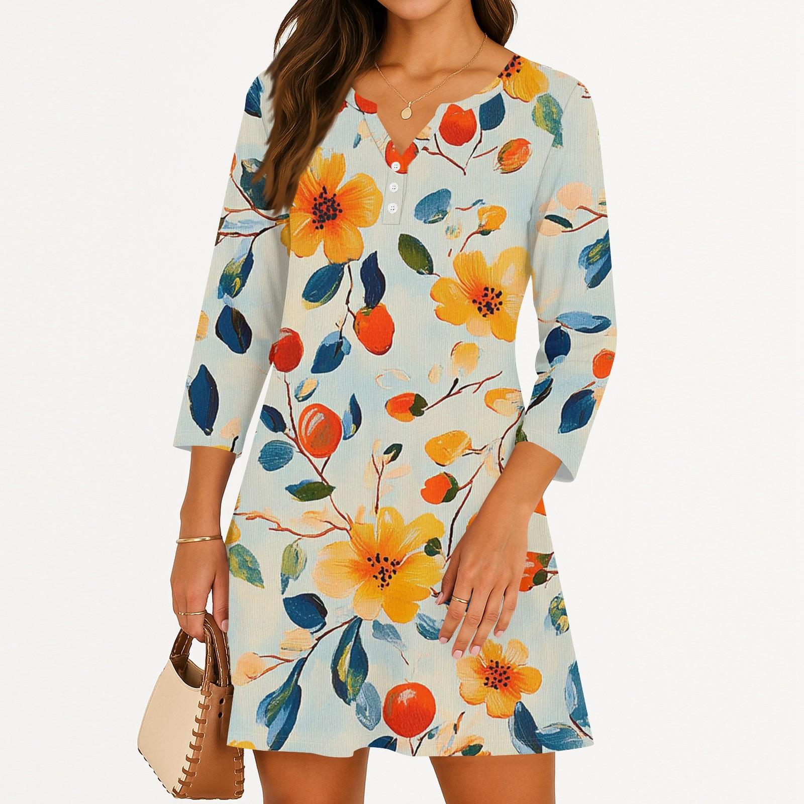 

Женское повседневное платье на лето, платье-майка, свободное пляжное платье с карманами, расклешенный миди-сарафан S