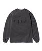 AECA Glass Painted Aeca Long Sleeve-Washed Charcoal