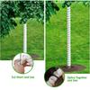1 Large + 1 Small Tree Trunk Cover Plastic Tree Trunk Wrap Pipe Bark Protectors