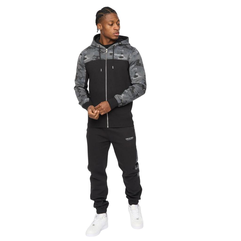 Crosshatch Mens Branton Full Zip Hoodie
