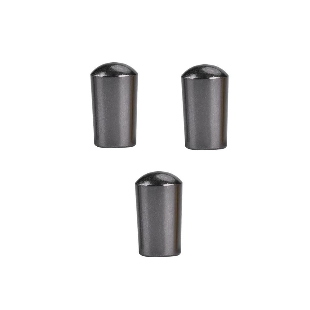 3Pcs Metal Guitar Switch Tip 3.5Mm 3 Way Toggle Switch Knob Tip Cap Copper For Lp Epi Electric Guitar