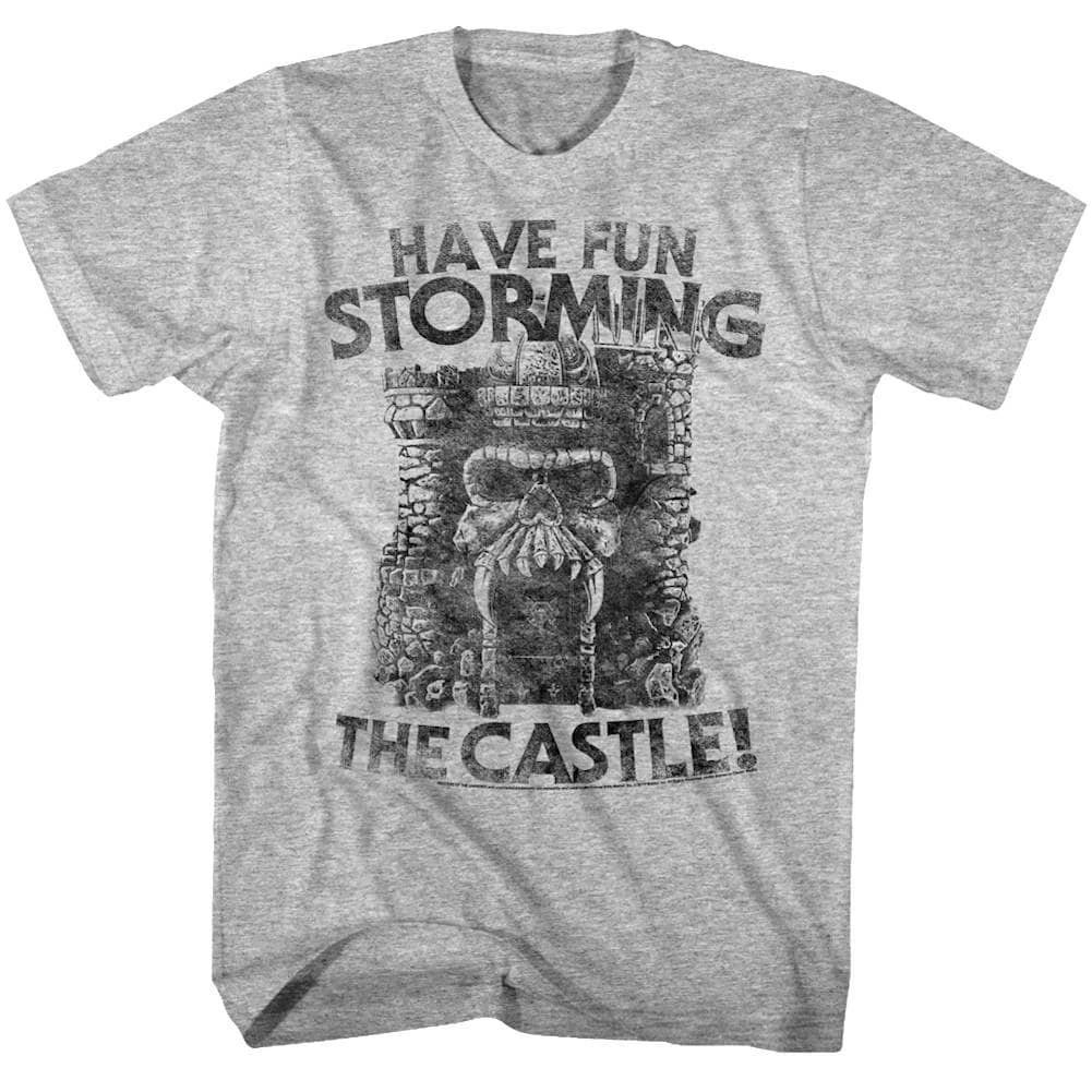 Masters of the Universe Have Fun Storming Castle Grayskull Men s T Shirt XL