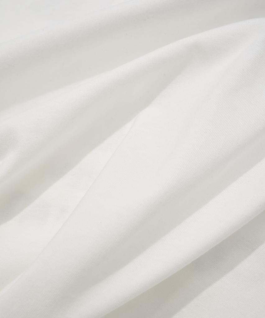 COVERNAT Iceland Line Graphic Long Sleeve White