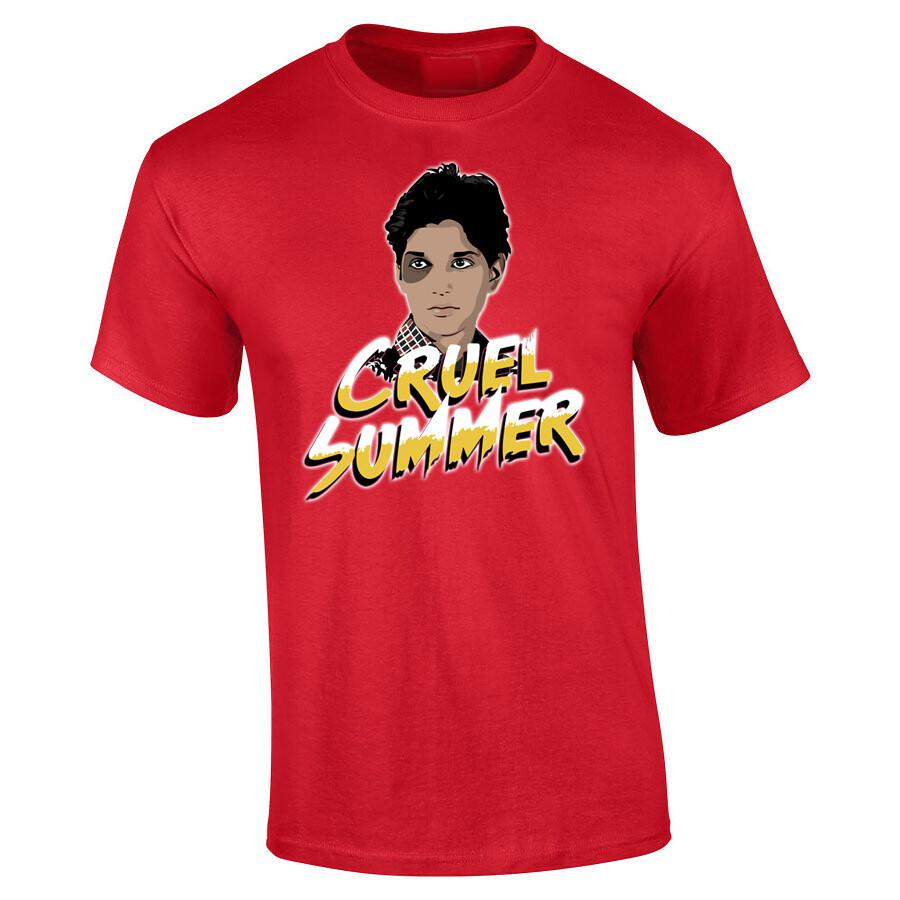 Cruel Summer Daniel LaRusso Karate Kid 80 s Style Graphic Tee Shirt T-Shirt Unisex T-Shirt XL
