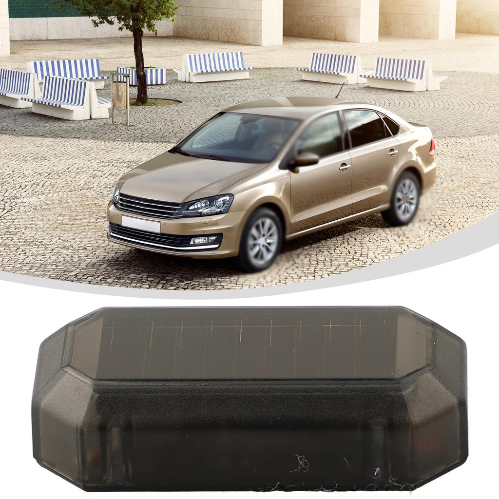 Fahrzeug-Solar-LED-Warnlicht zur verbesserten Diebstahlabschreckung