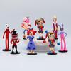 The Amazing Digital Circus 8 Styles Q Version Figurine Models, Rabbit Clown Dolls Cartoon Peripherals Cake Ornaments Toys Model