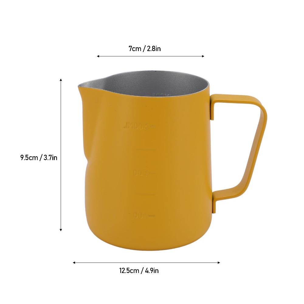 300ML/500ML Latte Art Cup 304 Stainless Steel Milk Pitcher  Coffee Making