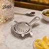 Beverage Strainer Cocktail Strainer, Stainless Steel Bar 4 Prong with High Density Spring, Drink Professional Bartending Tools for Bartenders