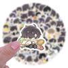100 New Lishen QQ People Graffiti Stickers Decorate Refrigerator Water Bottle Skateboard Waterproof DIY Stickers