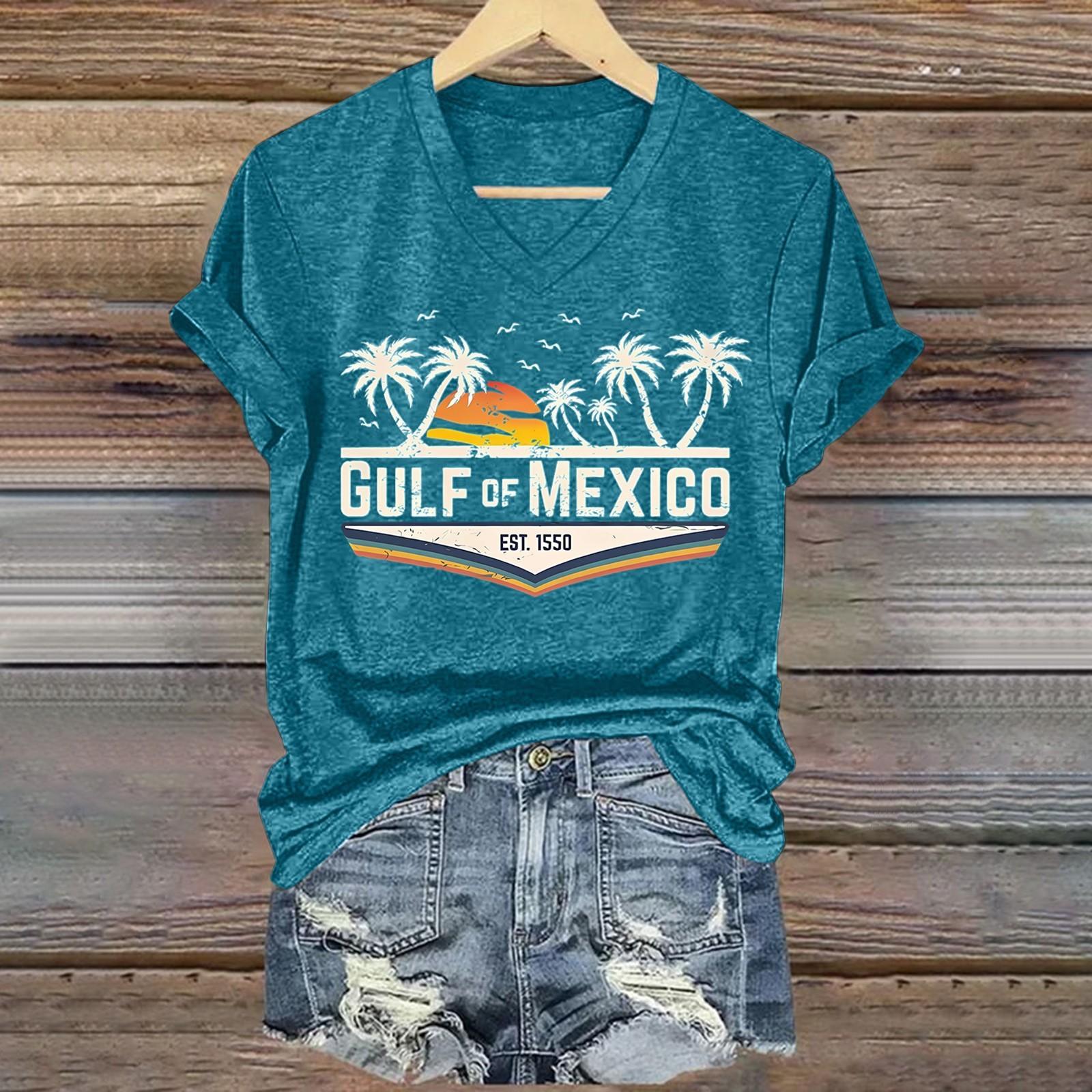 

Летняя футболка с круглым вырезом, 3D винтажным принтом пива и кокосовой пальмы, модная повседневная женская футболка с коротким рукавом XS