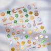 Beach Shell Swim Ring Bikini Watermelon Cat Ice Cream Crab Sunglass Coconut Tree Flowers Fruits Nail Art Stickers Decals