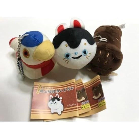 Eastern Japan Limited Local Toy Plush Doll 3-Piece Set Gacha