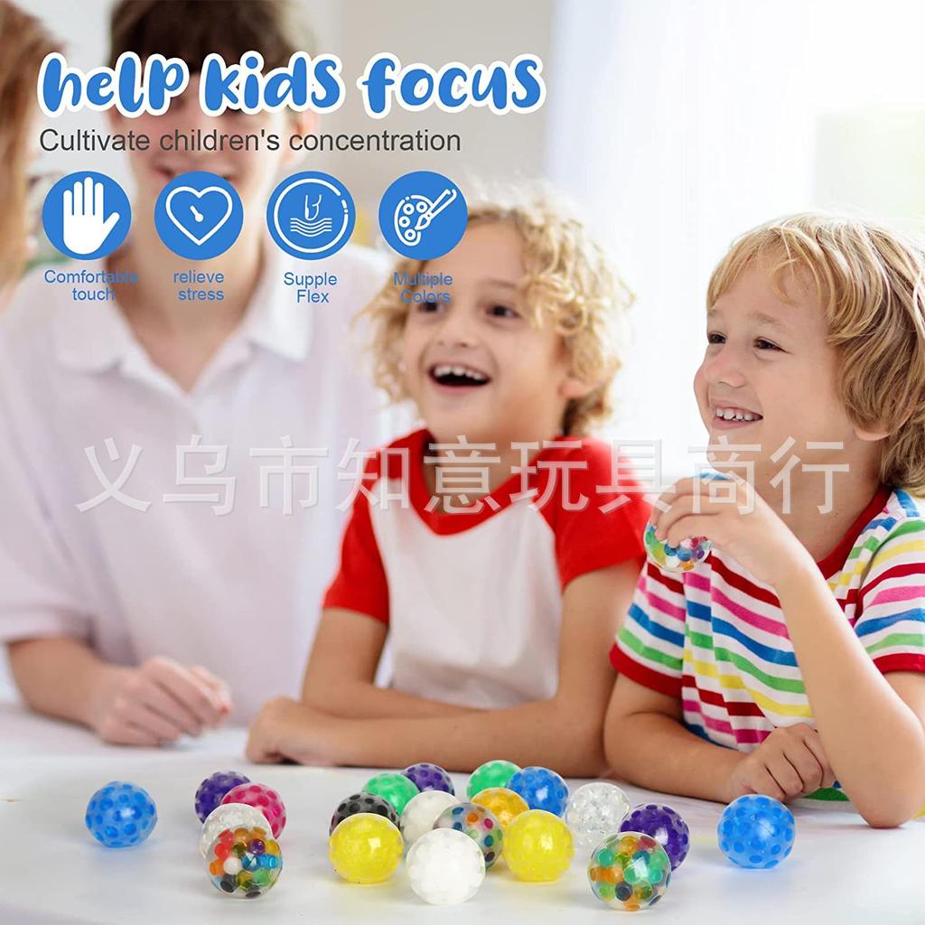 Unzip And Pinch Le Water Drop Ball 3.5Cm New Strange Squeeze Ball Vent Grape Ball Puzzle Decompression Toy