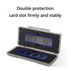 Reliable M.2 Storage Container Box Dustproof and Shockproof 2 Slots Hard Drive Protective Case for Digital Device Users