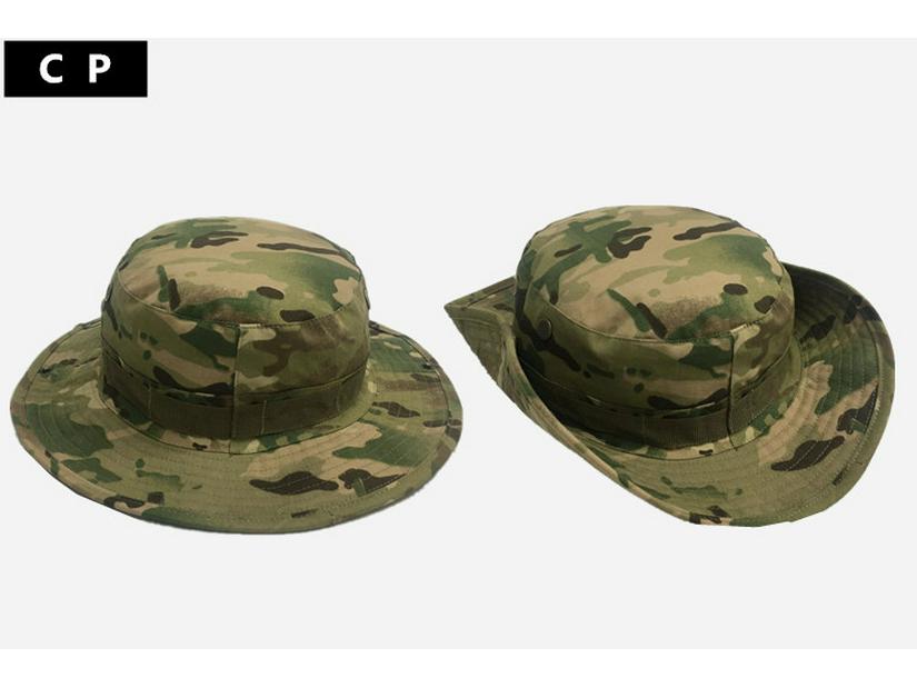 CS Camouflage Boonie Hat: Sun Protection for Fishing, Hiking, and Outdoor Activities
