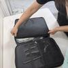 Waterproof Professional Makeup Artist Organizer Bag with Large Capacity for Cosmetic Storage Styling Tools Curling Iron
