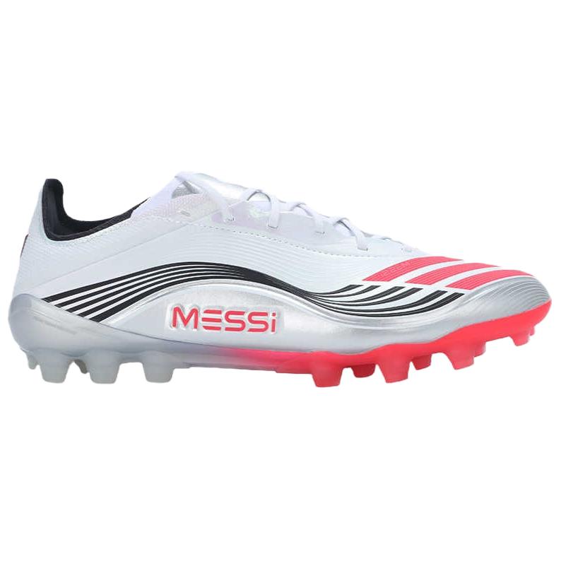 Adidas F50 Series Messi Elite Comfortable Versatile Durable Breathable Soccer Shoes Unisex Soccer Shoes White JR4524
