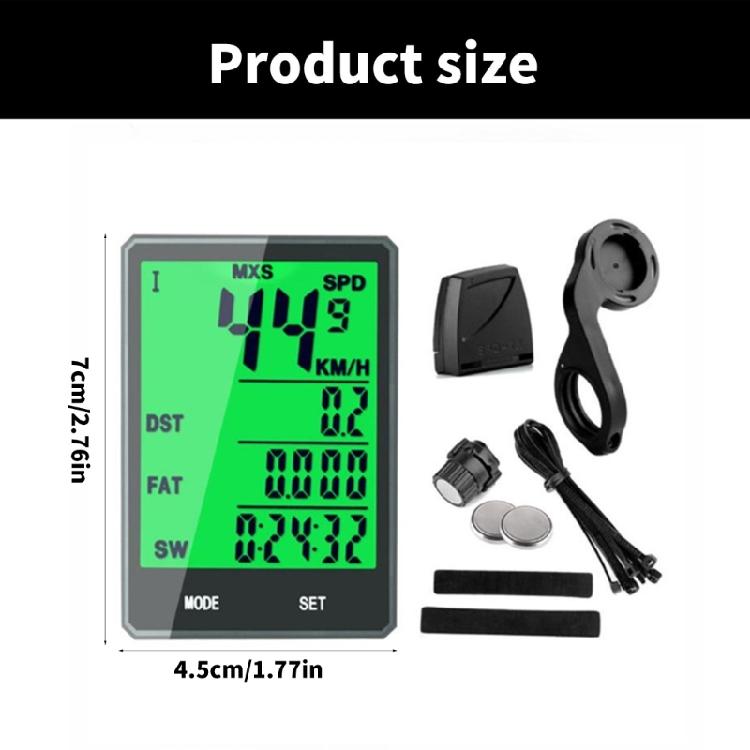 Mountain and City Bicycles Speedometer Accurate Simple Installation Bike Computer Data Recorder Cycling Odometers