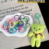 Portachiavi Ciondolo Tuta Peluche Orsacchiotto - Piccolo Giocattolo Regalo
