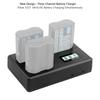 EN-EL15C EN-EL15a EN-EL15b 3 Slot Battery Charger For Nikon Z6 III Z6 II Z6 Z7 II Z7 D850 D810A D810 D800E D800 D750 D610 D600