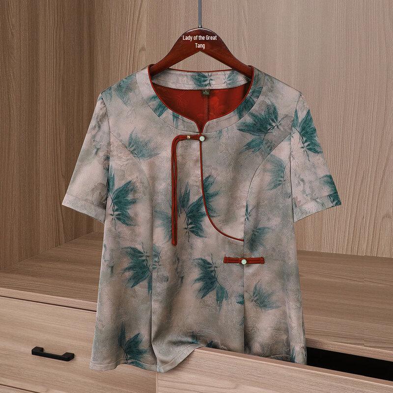

Elderly Women s Casual Shirt 3XL