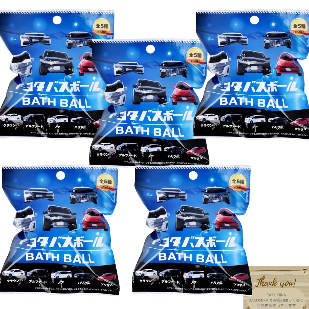 

Мячики Toyota для автолюбителей Bikkura Egg [Набор 5] -