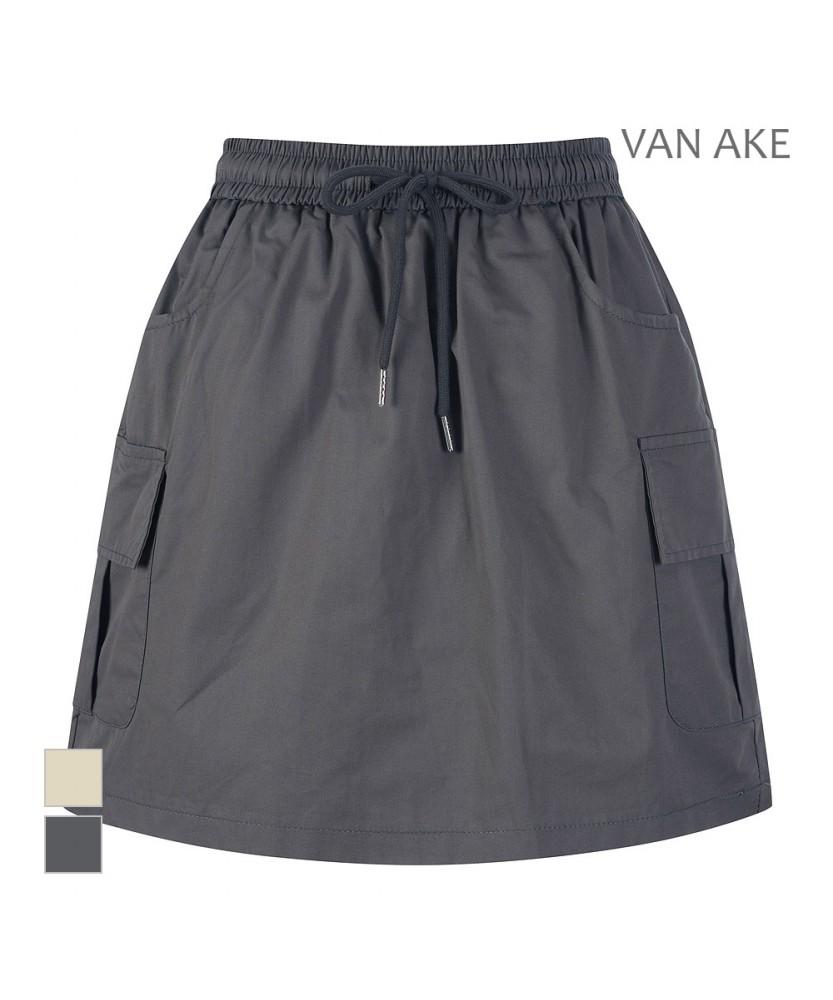 VANAKE Elastic Cargo Mini Skirt_Vb45Skug01Z
