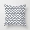 Gray Geometric Printing Sofa Cushion Cover Pillowcase Home Decor Party Car Bedding