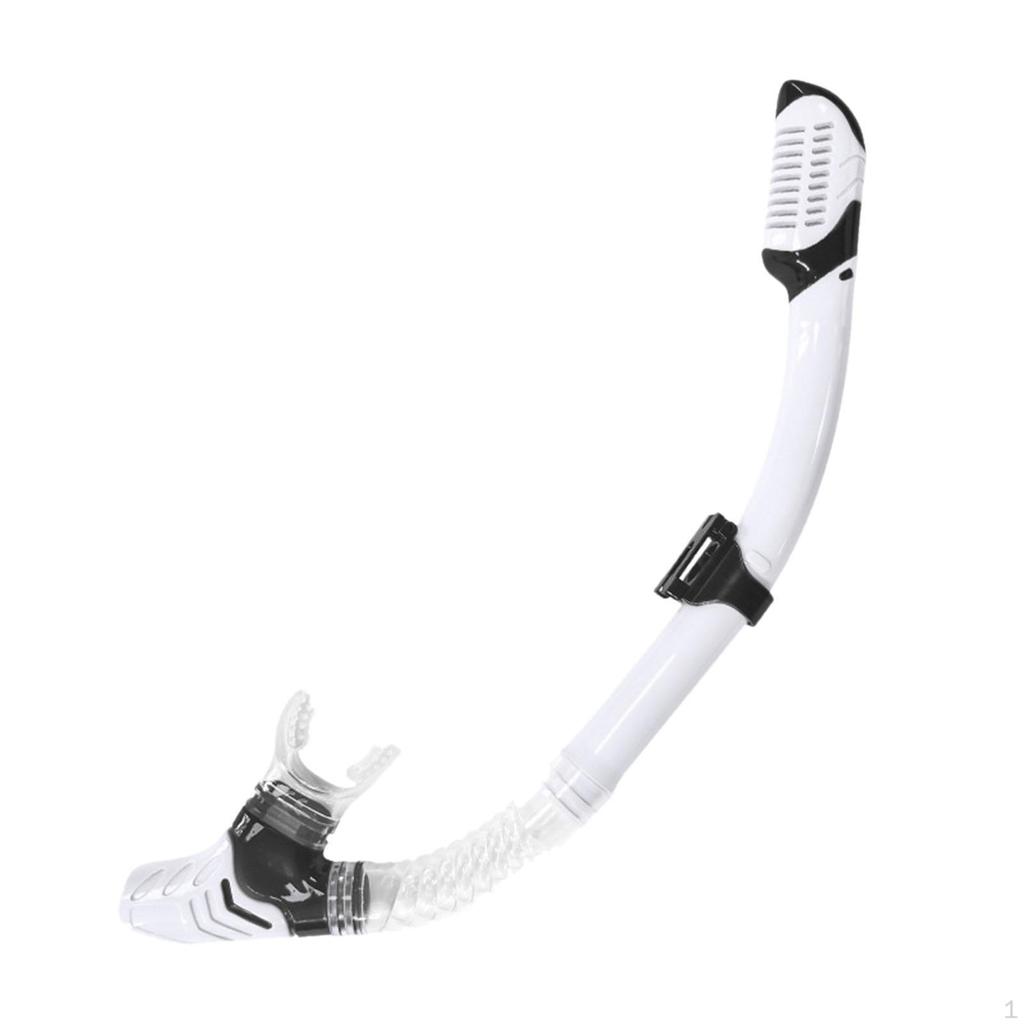 Dykning Torr Snorkel Scuba Snorkling Rör Byt Silikon med Cylinder Simträning