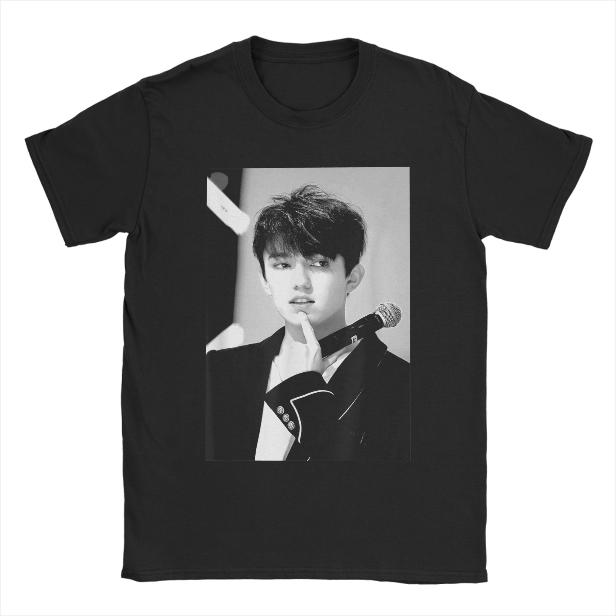 

Men s T-Shirts My Favorite Dimash Inspired Dear Dears Forever Music Art 100% Cotton Tees Short Sleeve T Shirts Crewneck Tops... 5XL різнокольоровий