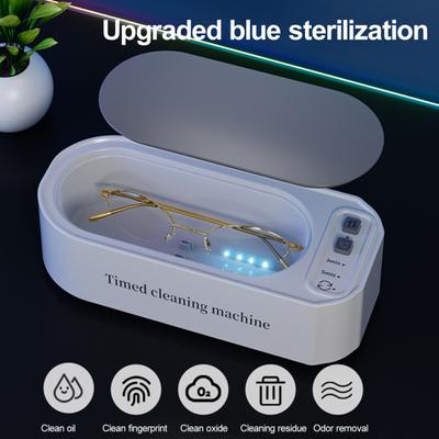 Ultraschall-Schmuckreiniger-Waschmaschine Hochfrequenz-Vibration Geräuscharmes Design Tragbare Größe Vielseitiger Ultraschallreiniger