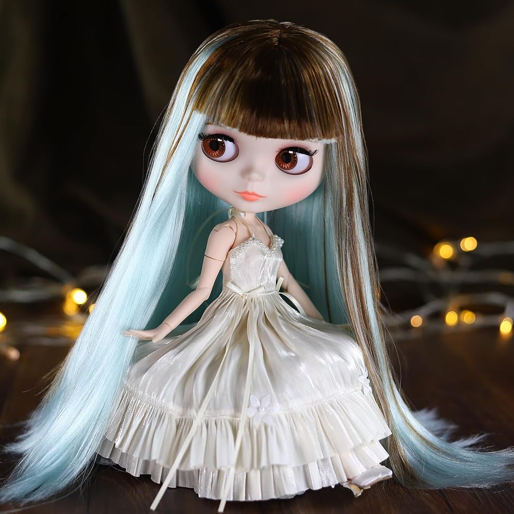 Icy Fortune Days 1/6 BJD Doll with 19 Improved Joints, 4 Eye Colors, Articulated Toy