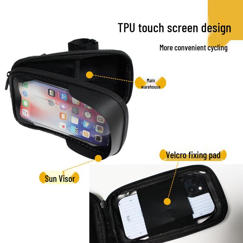 Lishi Touch Screen Bicycle Handlebar Phone Bag