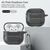 Business Carbon Fiber Pattern Earphone Accessories for Airpods 1 2 3 4 Protective Cover Suitable for Airpods Pro/Pro2/Pro3