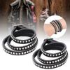 2pcs   Rivet Bracelet,   Artificial Lther Wrist Wrap with Unique Buckle Design for Parties Dates Gifts