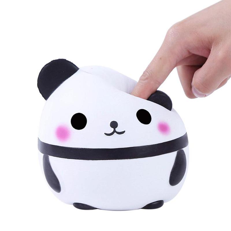 New Jumbo Kawaii Panda Squishy Slow Rising Creative Animal Doll Soft Squeeze  Bread Scent Stress Relief Fun For Kid Xmas Gift