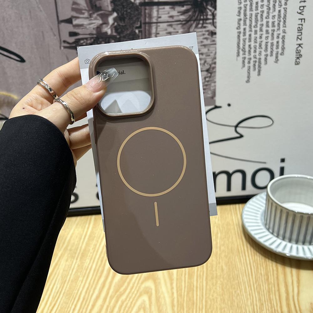 

For Magsafe Magnetic Case For iPhone 16 15 Pro Max 14 13 12 11 Promax Camera Control Button Animation Shockproof Cover For iPhone 11