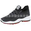 New lace-up casual sports shoes platform-soled real fly-woven running shoes cloth shoes