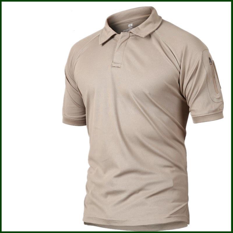 

Тактична камуфляжна футболка з лацканом для любителів велоспорту на відкритому повітрі та військових PLY-28 Medium