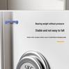 Magnetic Storage Rack for Kitchen Refrigerator - Punch-Free Enamel Board and Fresh-Keeping Film Holder