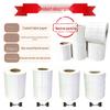 White Self-Adhesive Barcode Labels for Logistics - Large Roll for Printing