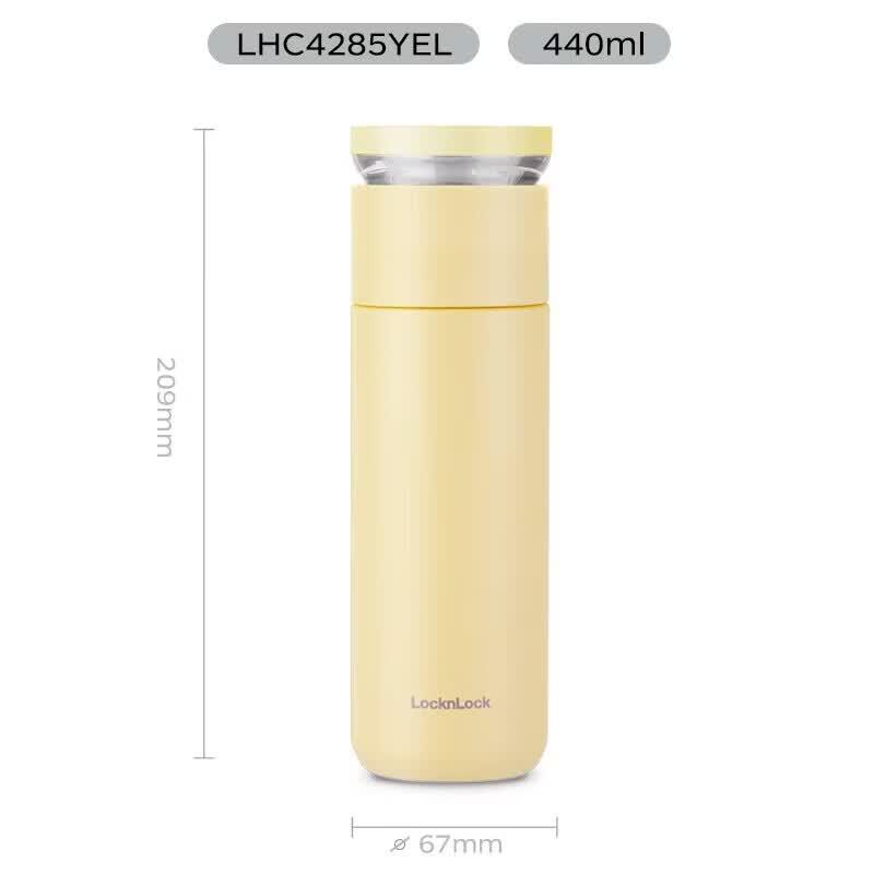 LOCKLOCK 316L Stainless Steel Tea Infuser Thermos Mug