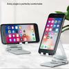 Aluminum Alloy Desktop Holder Stand Silicone Folding Stand Portable Mobile Phone Stand  Desktop