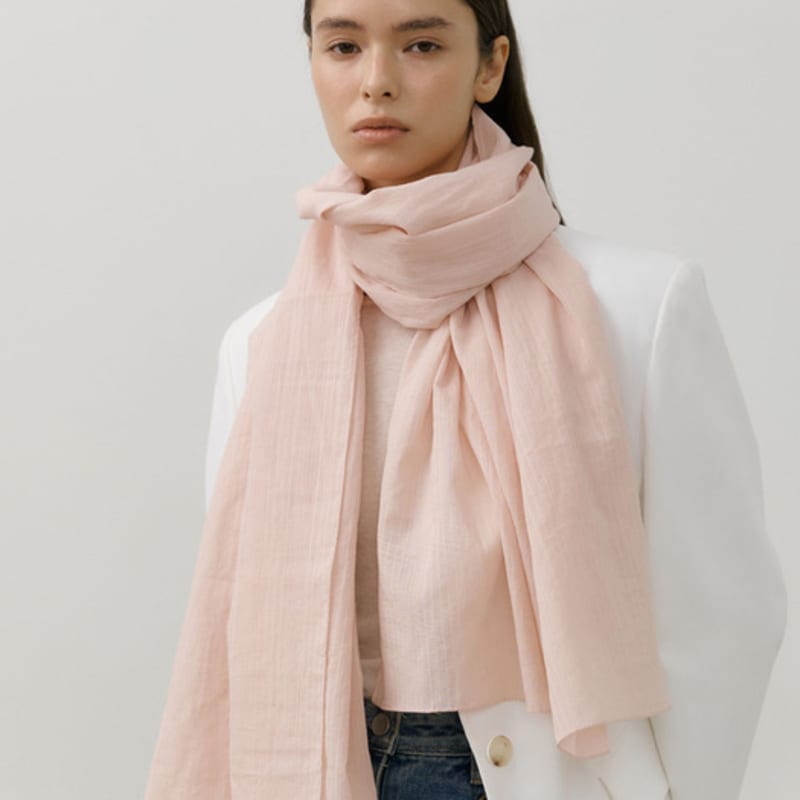 BB’DE SOLI’DE soft solid scarf (3colors)