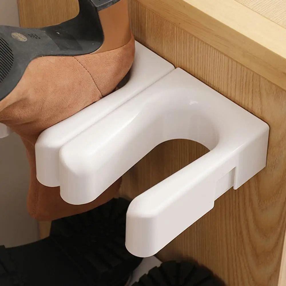 Durable Tall Shoe Holder No Drilling Installation Shoe Storage Rack  for Entryway Closet Garage
